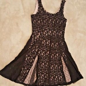 Disney | Minnie Mouse Black Polka Dot Dress M